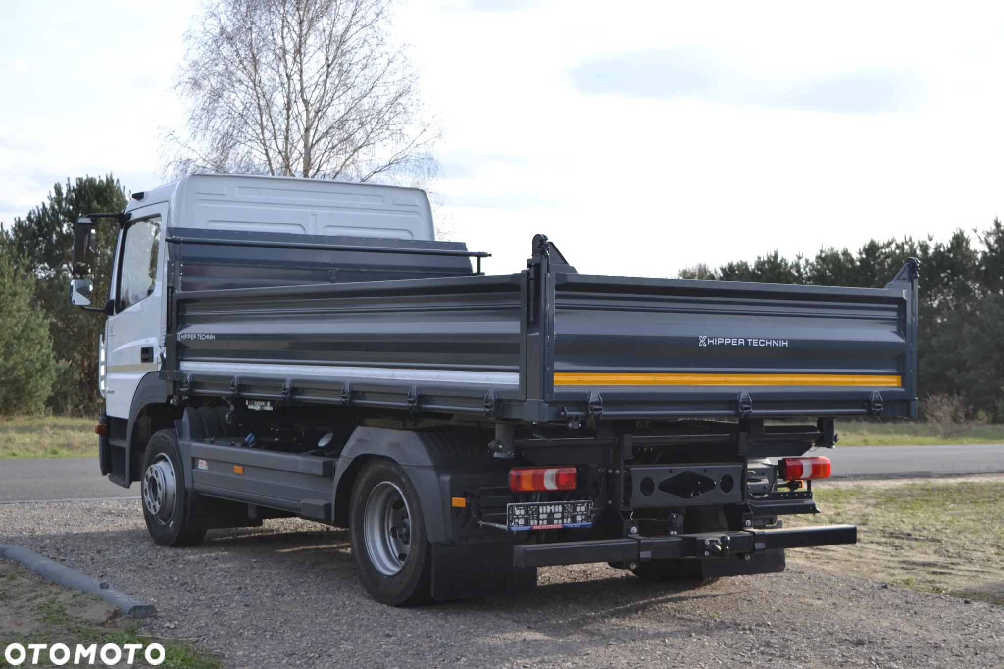 Mercedes-Benz Atego 1221 1224 Nowy 3-stronny WYWROT Kiper WYWROTKA Manual Blokada mostu TGL TGM - 10