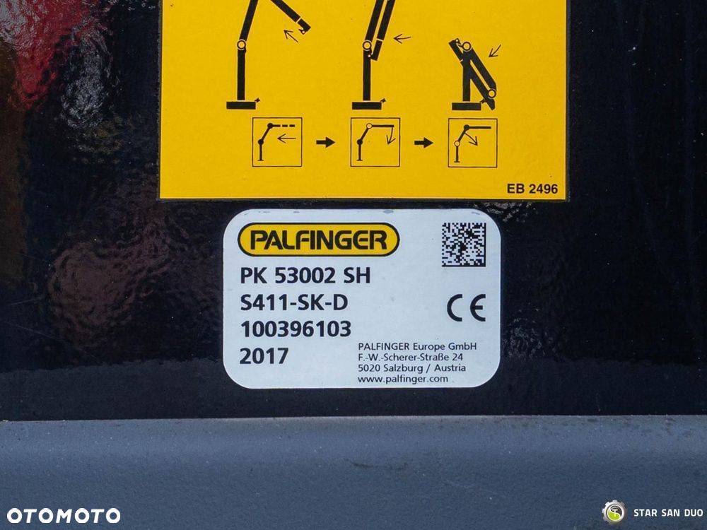 Scania R450 6x4 PALFINGER PK 53002 SH HDS Żuraw Fly Jib Siodło Wciągarka - 25
