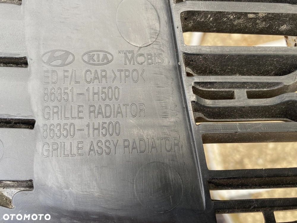 ATRAPA GRILL KIA CEED I LIFT 09-12 86350-1H500 - 6