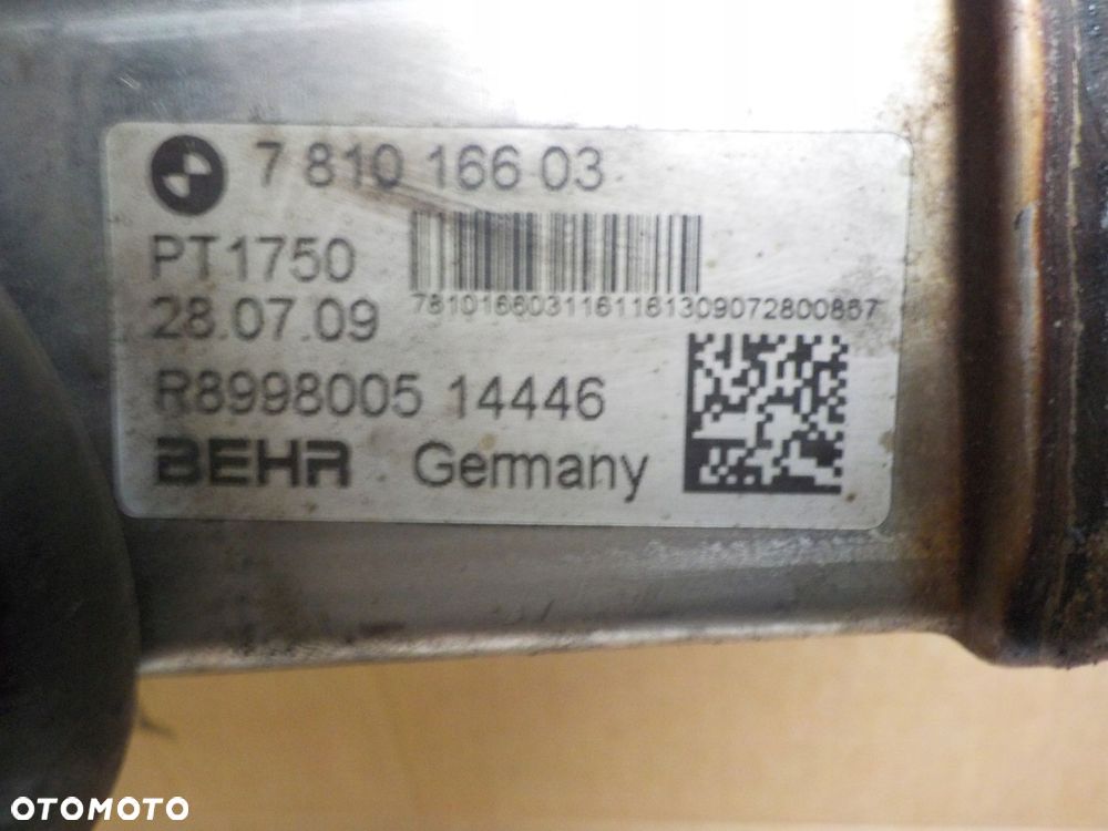 BMW 1 (E87) 2.0 D CHŁODNICA SPALIN 781016603 780544703 - 4