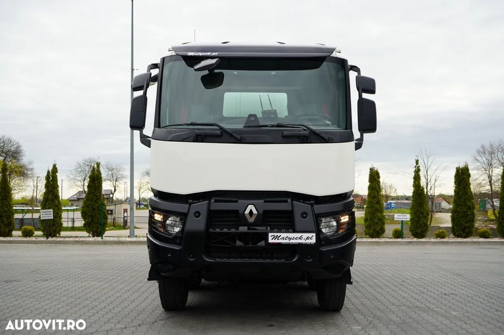 Renault C 430 / 8X4 / BETONIERĂ / CONVERTITOR 9 M3 / JANTE DIN ALIAJ / CAMERĂ / EURO 6 / - 11