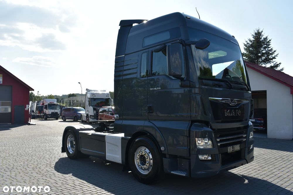 MAN TGX 18.510 // FULL LED  // 6X NOWE OPONY // NAVI // RETARDER // ALUFELFI ALCOA // ZABUDOWY MIĘDZYOSIOWE // SUBOFER // KLIMA POSTOJOWA // XENON // MAXX // - 12