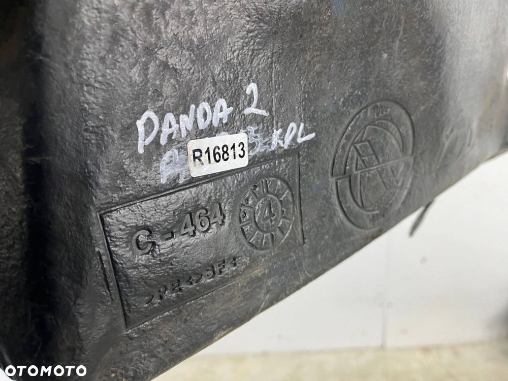 Tapicerka Fiat Panda 2 II 03-12r. wykładzina boczki bagażnika wkład mata dywan osłona KOMPLET - 9
