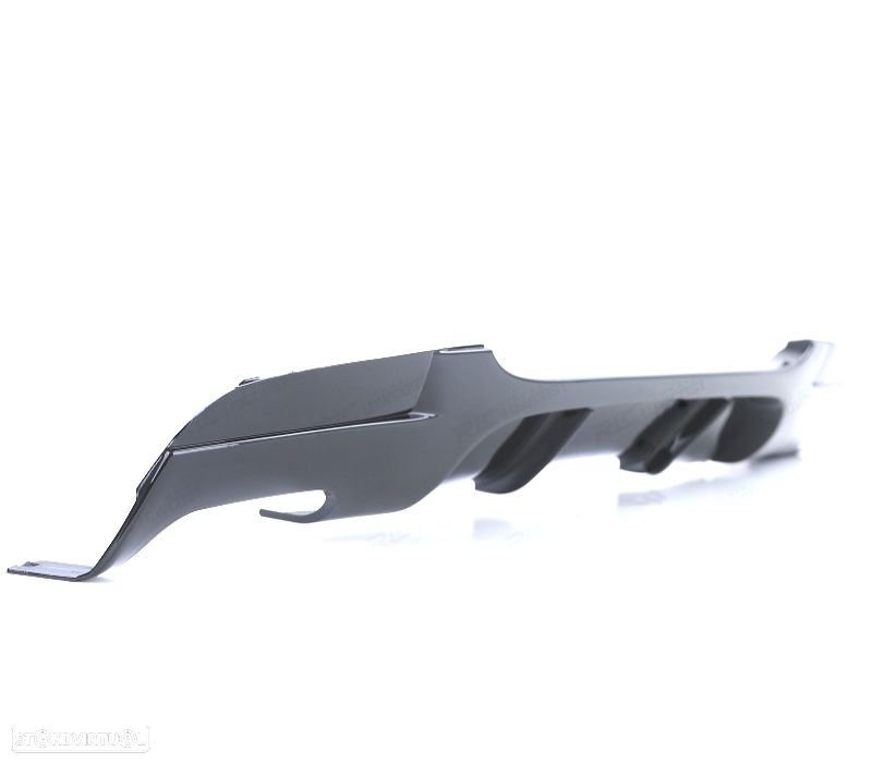 DIFUSOR BMW E90 LOOK M PRETO BRILHANTE - 4