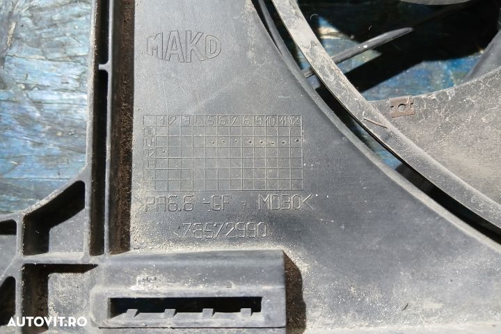 Electroventilator / Ventilator racire motor / AC 8200071647 78572990 - 3