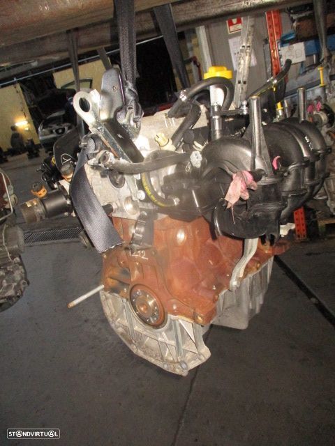 Motor K7JA714 K7J714 DACIA SANDERO 2011 1.4I 75CV 0P AZUL - 2