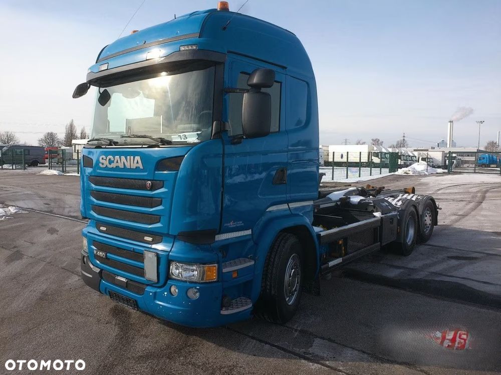 Scania R450 OŚ SKRĘTNA HAKOWIEC MEILLER - 34