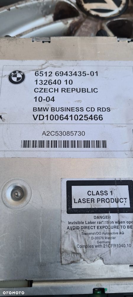 BMW E46 radio business 6943435 - 2