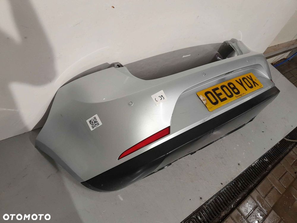 ^ ZDERZAK TYŁ TYLNY DO SEAT IBIZA IV 4 LS7Y SREBRNY 5D 5 DRZWI HB - 4