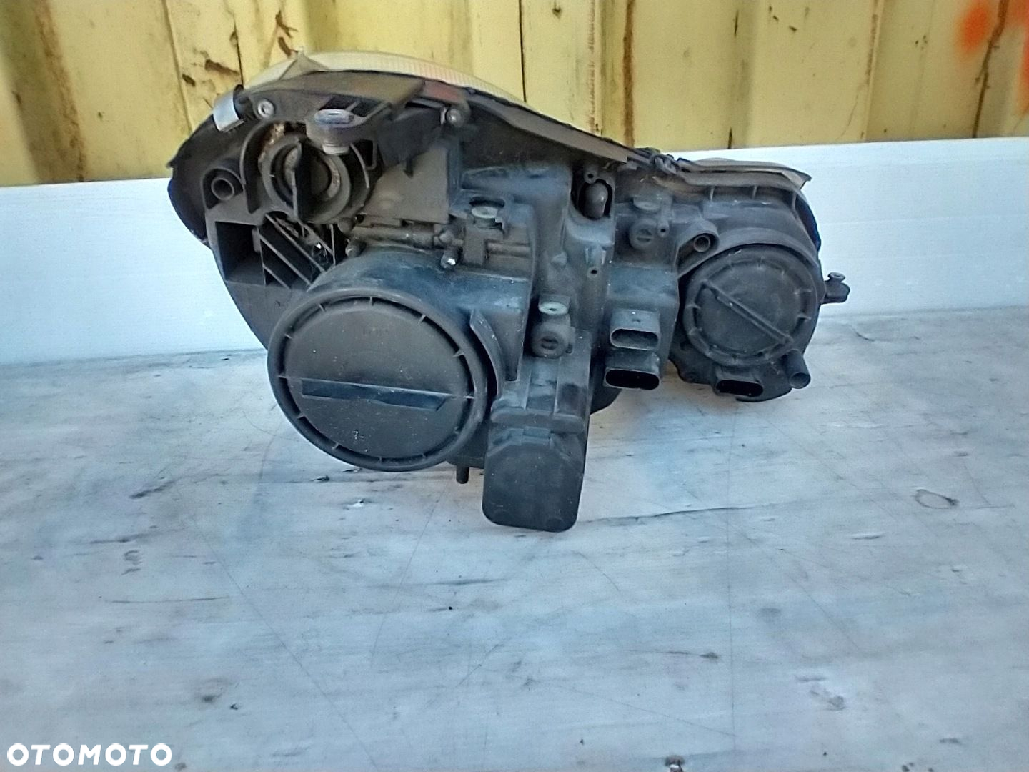 MERCEDES E-KLASA W211 LAMPA LEWA PRZÓD PRZEDNIA ANGLIK UK - 14
