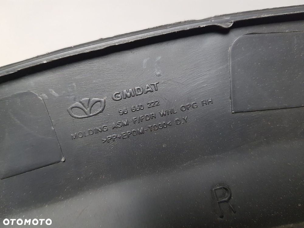 NOWA ORYGINALNA LISTWA NAKŁADKA BŁOTNIKA PRAWY PRZÓD  OPEL ANTARA 06-15 PRAWA PRZEDNIA 96660222 - 4