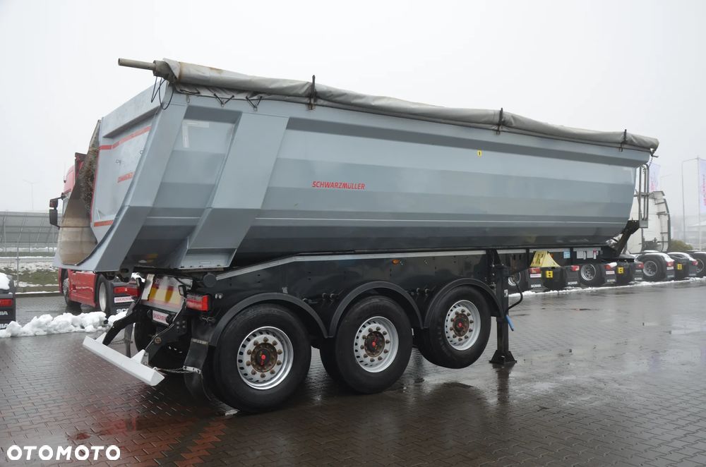 Schwarzmuller WYWROTKA 24 m3 / HARDOX / OŚ POD. / SAF / DE 4676 - 4