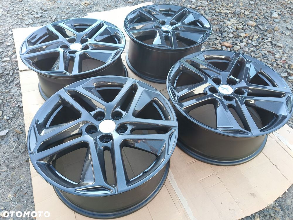 peugeot 308 t9 felgi 18" 5x108 et48 8j jak nowe ciemny grafit 9677989877 - 3