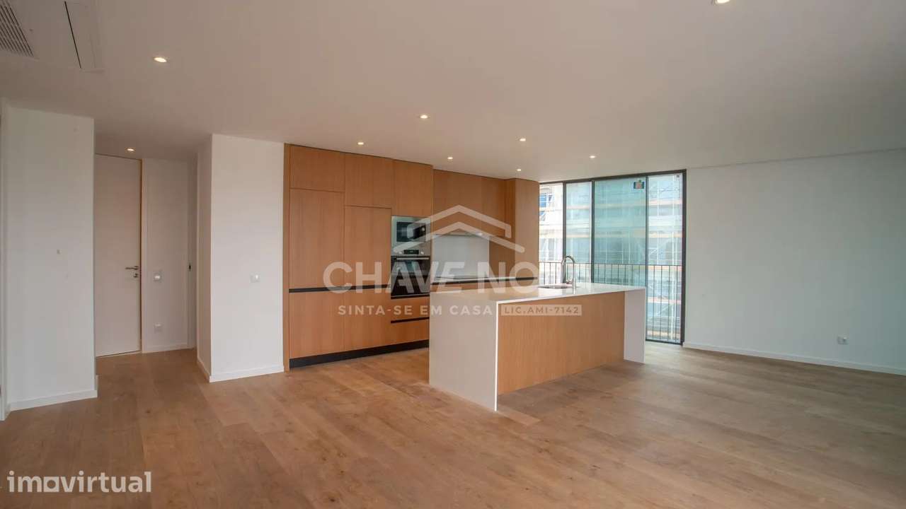 Apartamento T2 Novo c/ Vistas Mar e Lugar de Garagem em Canidelo - Grande imagem: 2/30