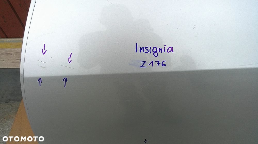 OPEL INSIGNIA A HB DRZWI LEWE TYLNE Z176 - 2