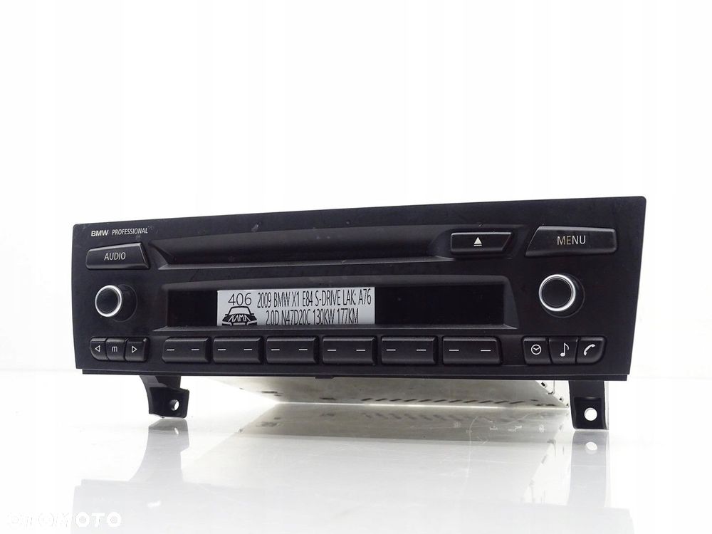 RADIO RADIOODTWARZACZ CD BMW PROFESSIONAL BMW X1 E84 9343201 - 1