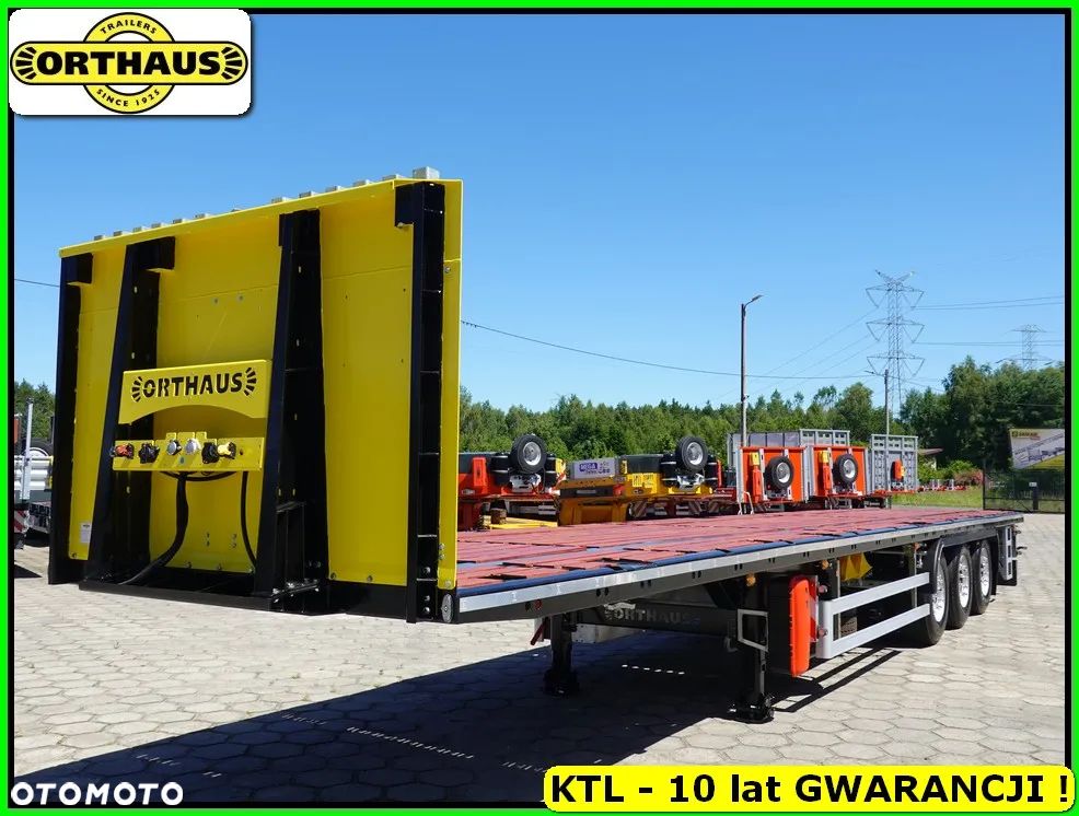 Orthaus Platforma z zamkami konterowymi 20, 30, 40 Ft / Ład. 39.900 kg - SUPER STRONG !!! - 6