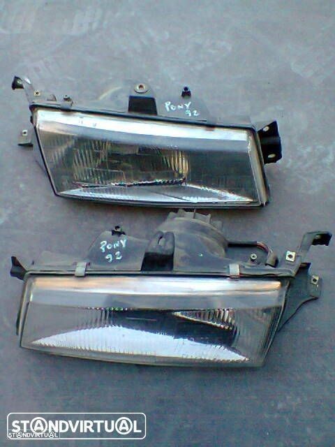 Faróis Farol da frente Hyundai Pony - 1