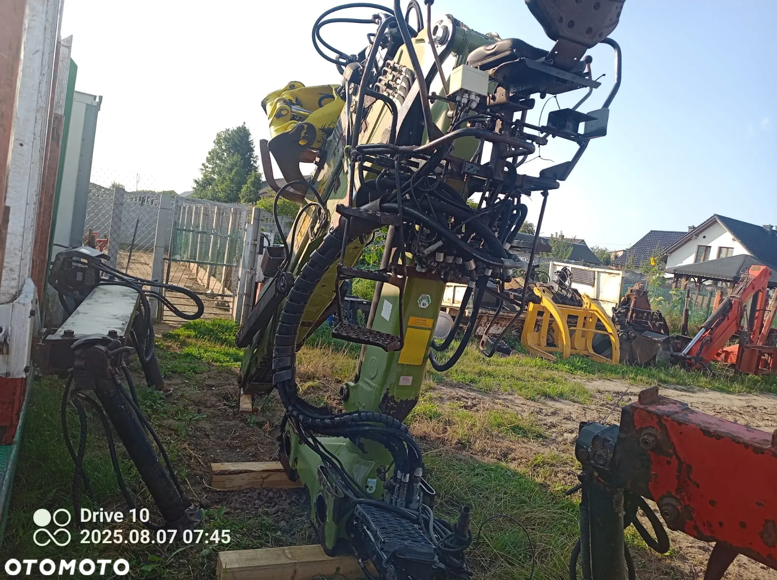 Hds Loglift 145ZT95 do drewna drzewa lasu dźwig żuraw - 7