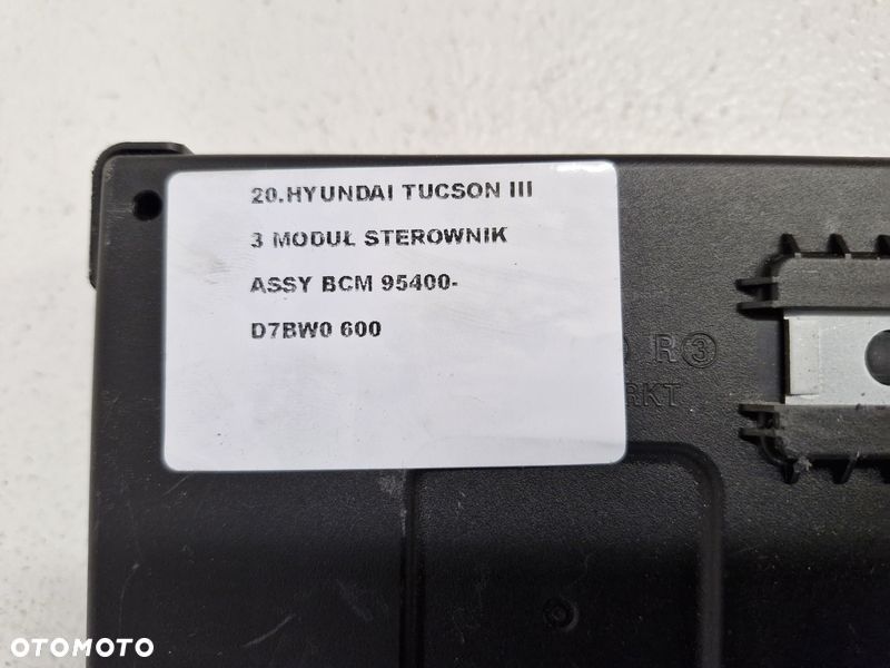 hyundai tucson iii 3 moduł sterownik assy bcm 95400-d7bw0 - 7