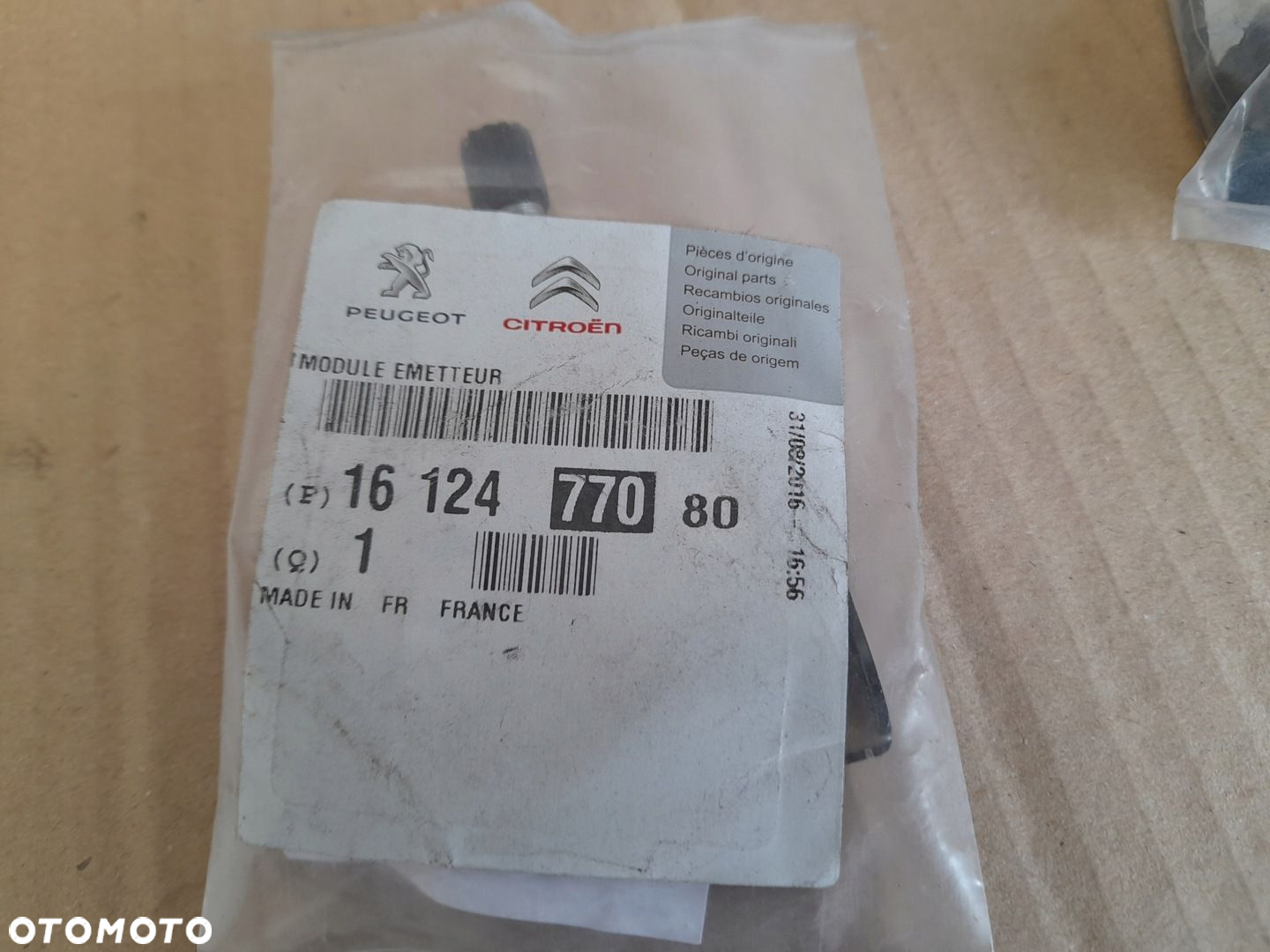 Czujniki ciśnienia TPMS Citroen / Peugeot / Mitsubishi Continental 4250C477 - 2