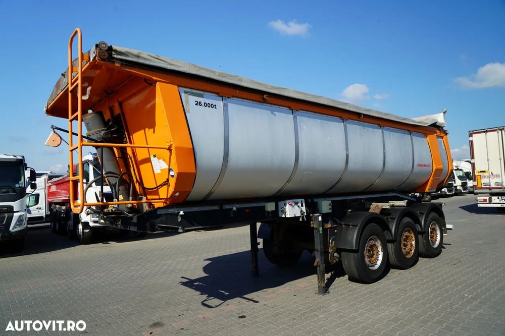 Schwarzmuller BASCĂLĂTOR TERMIC / PENTRU ASFALT / 25 m³ / BACĂLĂTOR / AXĂ RIDICATĂ / SAF / PRELATĂ ELECTRICĂ - 2