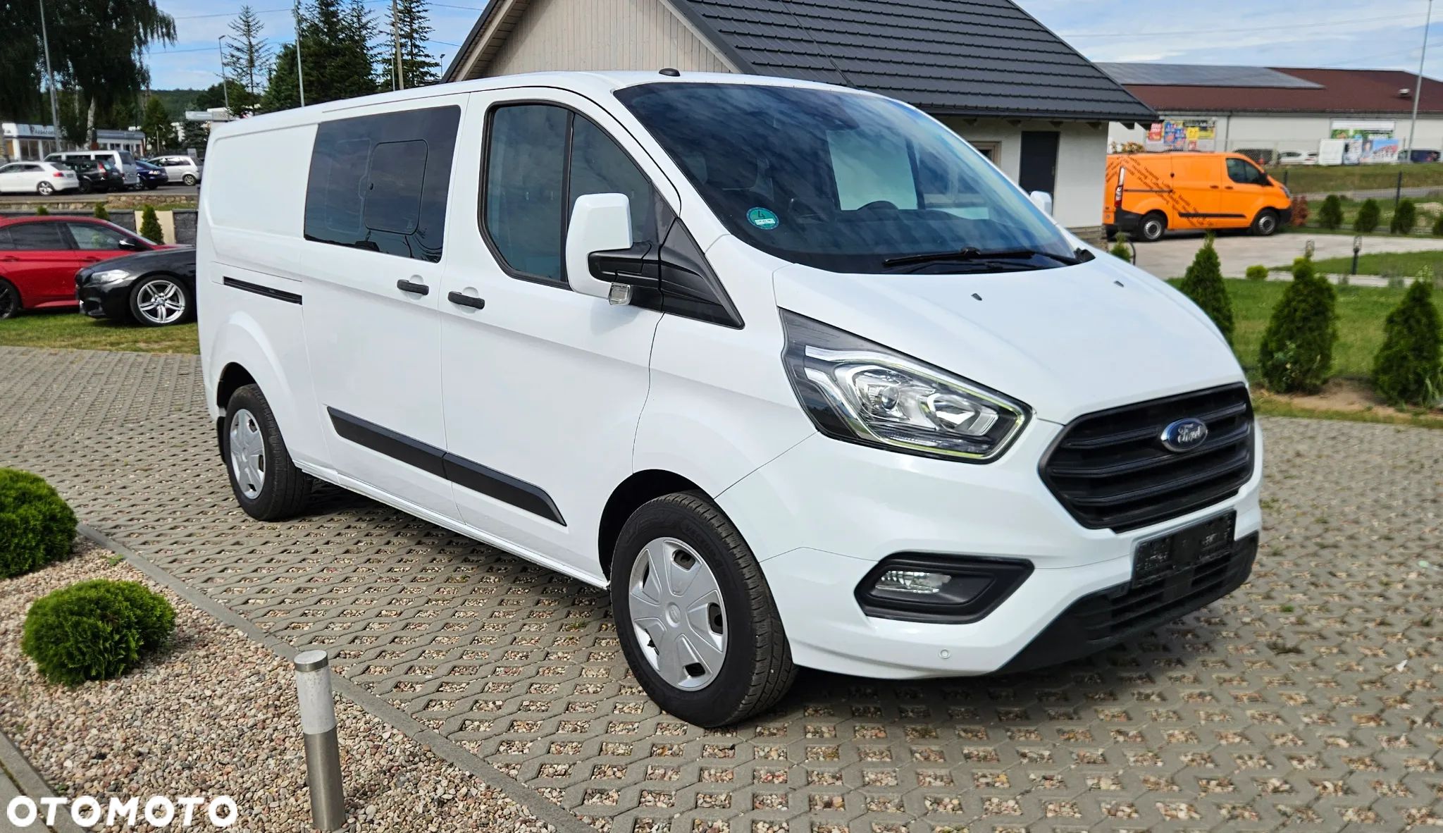 Ford Transit Custom 2.0d 170KM L2 Long 6 osobowy brygadówka bogate wyposażenie - 1