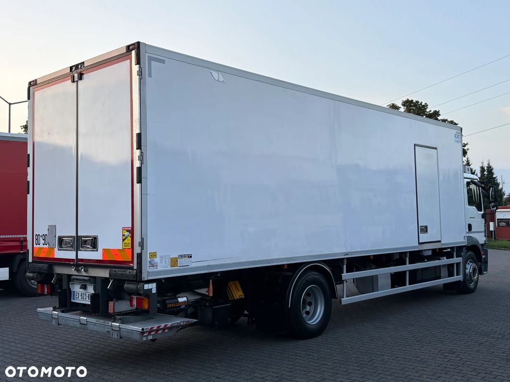MAN TGM 18.290 ◼️ Chłodnia + Winda ◼️ 2018 ◼️ 329 tys. km ◼️ Automat ◼️ Carrier Supra 1150 Multitemp Silent ◼️ Drzwi boczne - 9