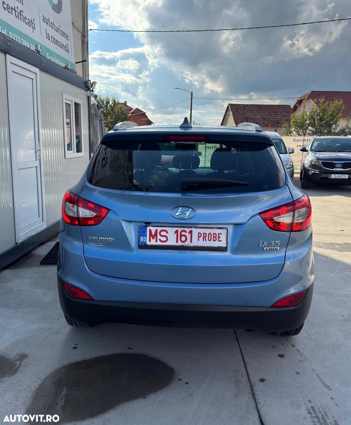 Hyundai ix35 1.7 CRDI 2WD blue Finale Silver - 6