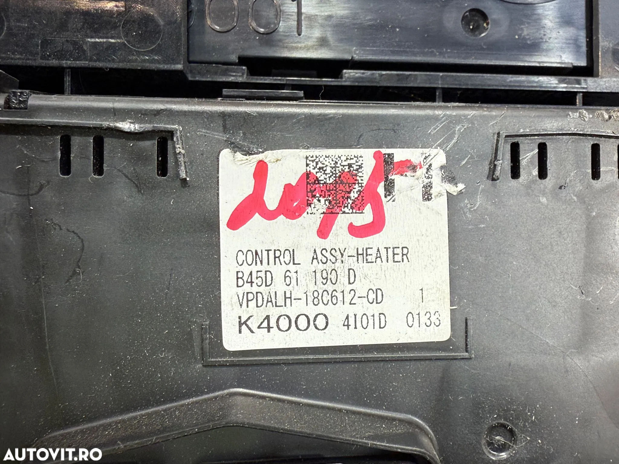 PANOU CENTRAL COMANDA CLIMA MAZDA 3 2.2 DIESEL 2015 COD OEM VPDALH-18C612-CD B45D61190D 2014-2018 - 8