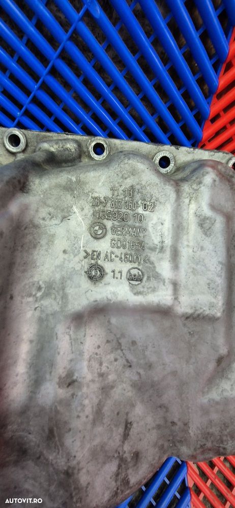 Baie ulei bmw seria 5 f10 f11 2.0d n47 184cp euro 5 2012 - 3