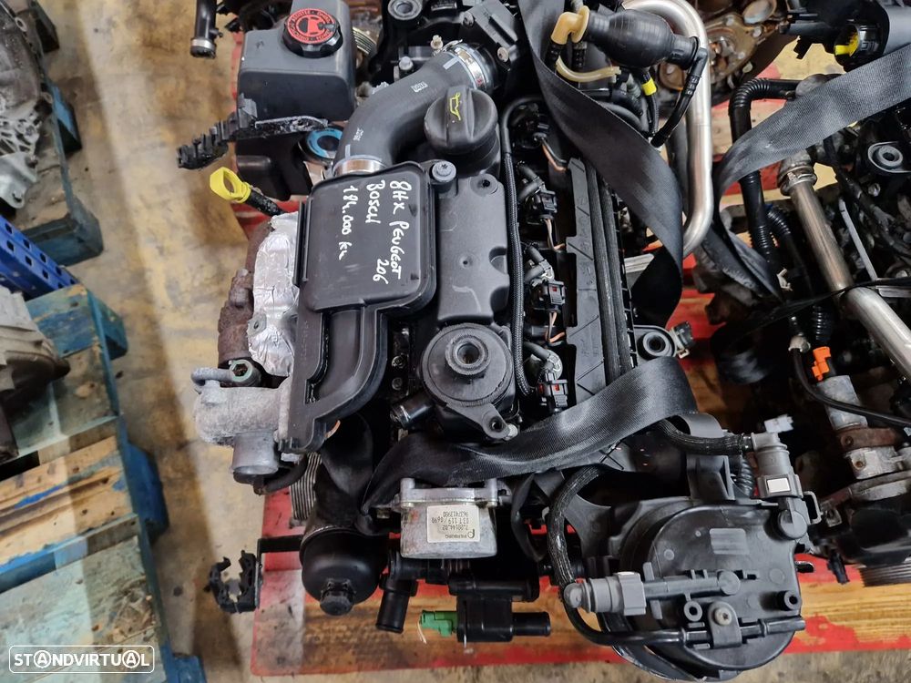 Motor usado 8HX PEUGEOT 206 1.4 HDI 68CV CITROEN 8HZ - 3