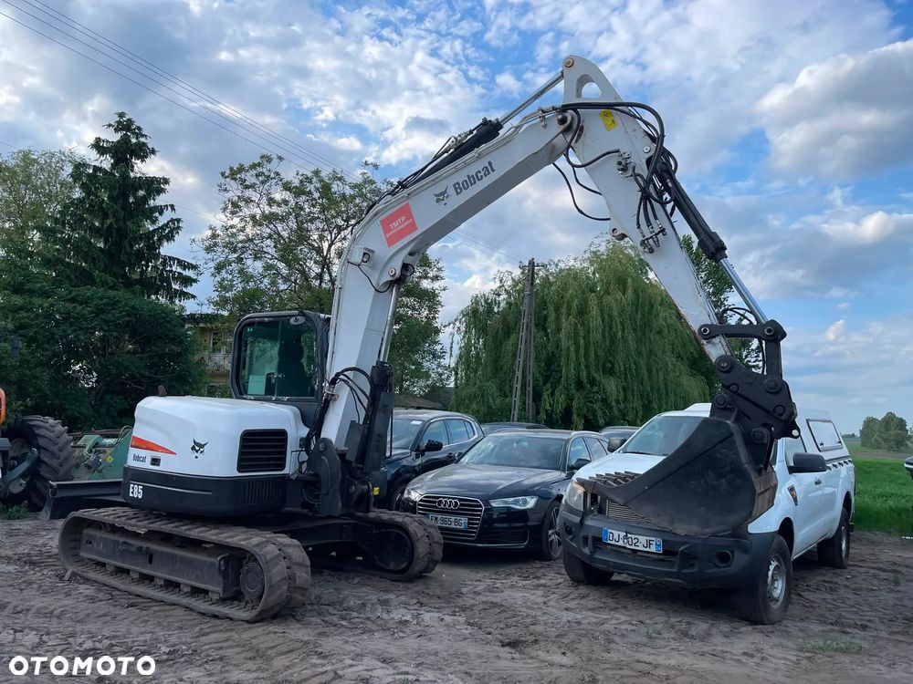 Bobcat Koparka gąsiennicowa Bobcat E85 Rok 2015 Oryginał 5500 MTG Bardzo ładna - 2