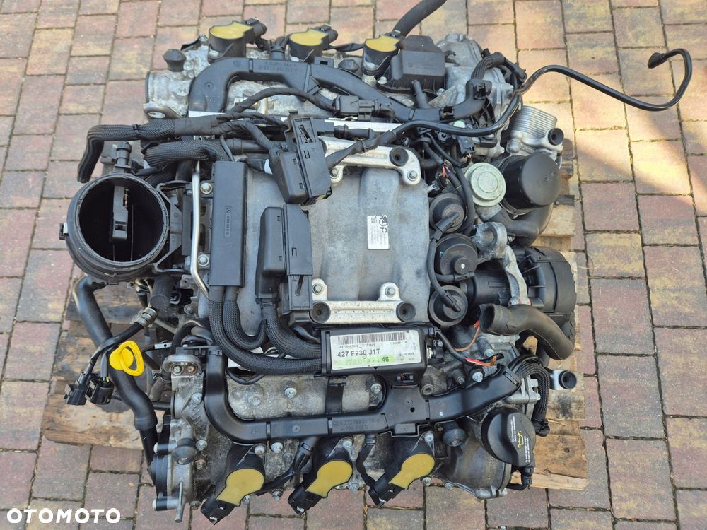 silnik kompletny mercedes sl r230 lift 3.5 272949 - 1