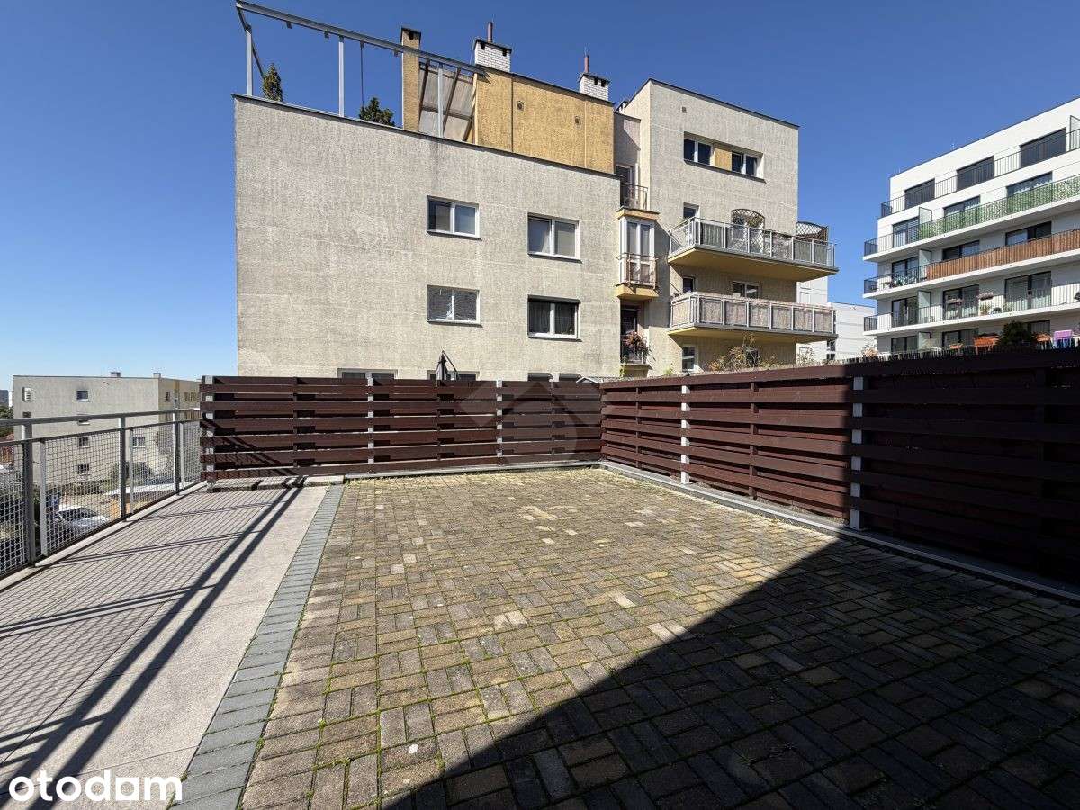 2 pokoje, taras, balkon, tramwaj, parking dla mieszkańców, MPEC