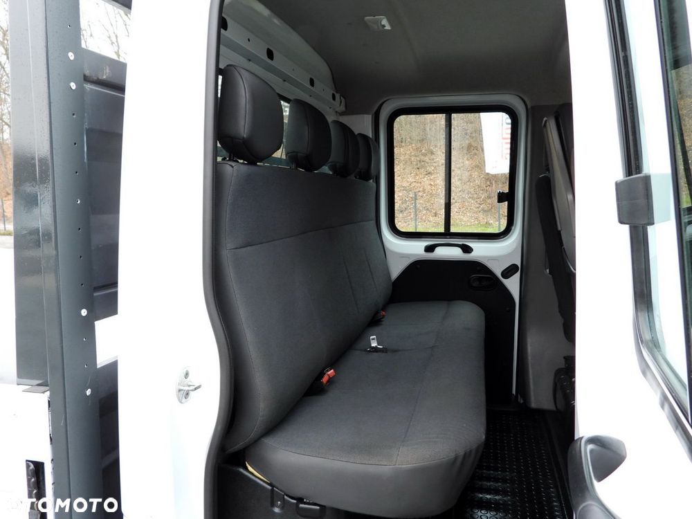 Renault MASTER SKRZYNIA PODWÓJNA KABINA DOKA 7 MIEJSC TEMPOMAT NAWIGACJA LEDY KLIMATYZACJA  135KM - 35