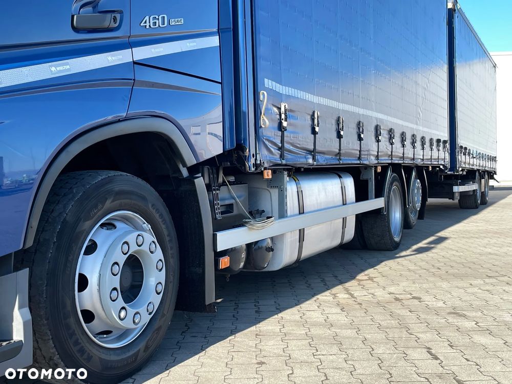 Volvo FH 460 / ZESTAW TANDEM 120M3 / PRZEJAZDOWY / SALON PL - 12