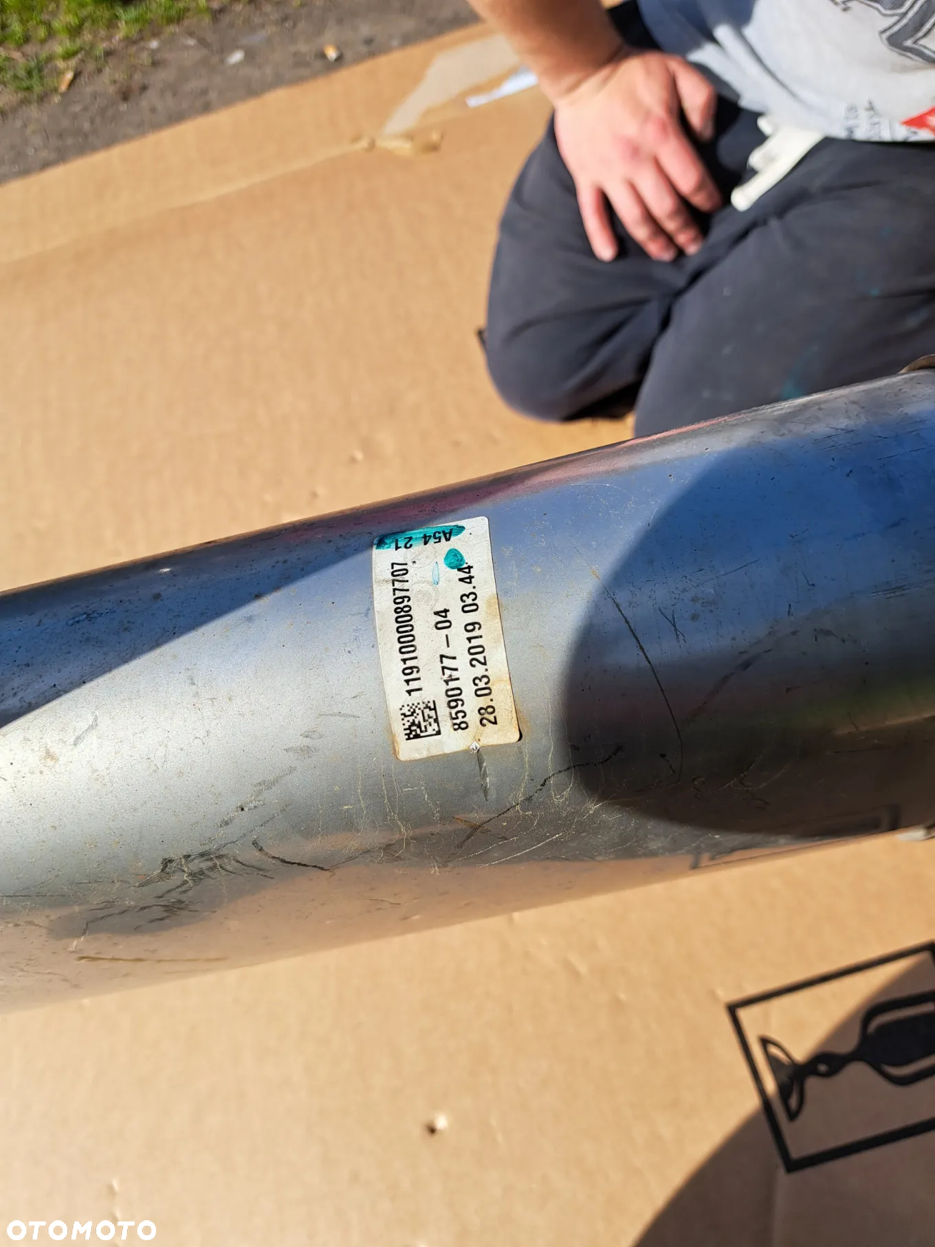 Tłumik Końcowy BMW MINI 8587909 8590177 16276410 82486963 - 5