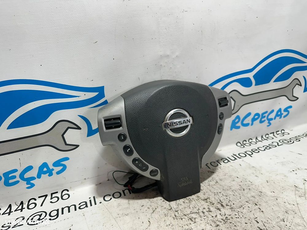 .Airbag Volante Guiador Original Nissan Qashqai J10 98510JD16C 2006 - 2013 - 4