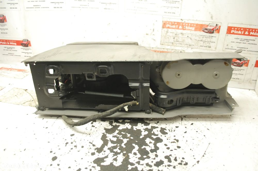 TUNEL ŚRODKOWY + PODŁOKIETNIK 3B1863323 VW PASSAT B5 LIFT KREMOWY/ CZARNY - 9