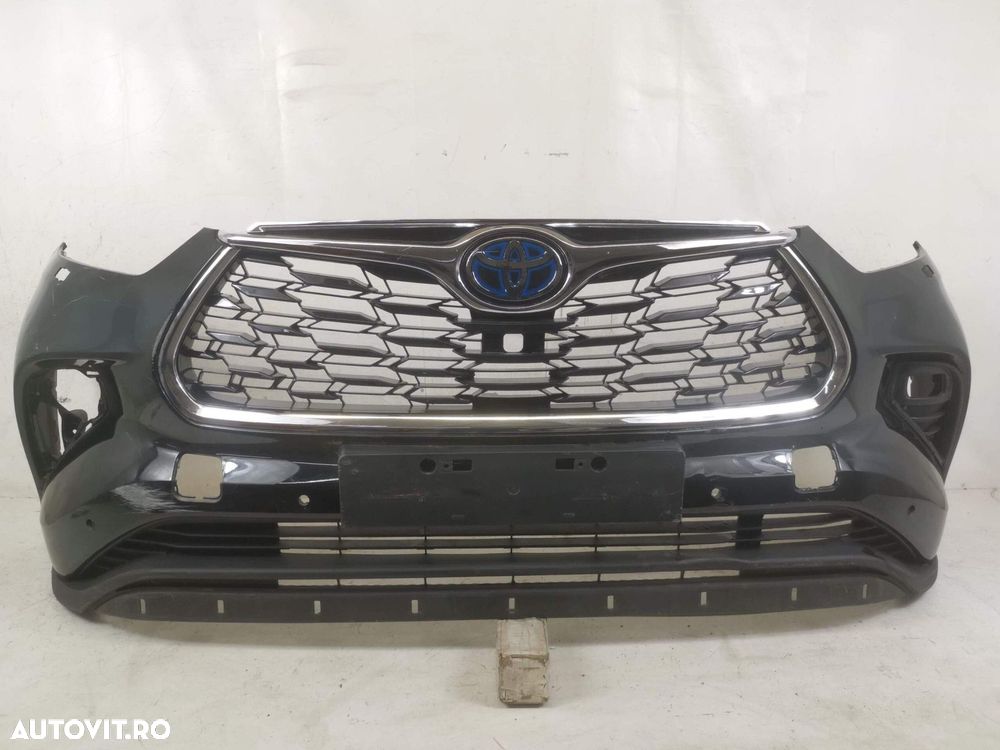 Bara Fata Cu Grila Radiator Si Fusta   Toyota Highlander XU70 2019 202 - 2