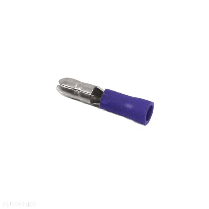 Conector electric tip tata tubular, mufa pentru inadire diam cablu 1.5-2.5mm, 4mm, Albastru - 1