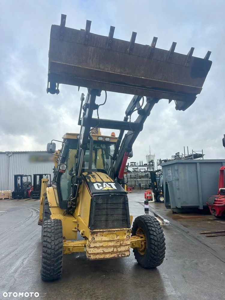 Caterpillar Koparko Ładowarka CAT Caterpillar 428D 428 D Osprzęt 5 Łyżek - 3