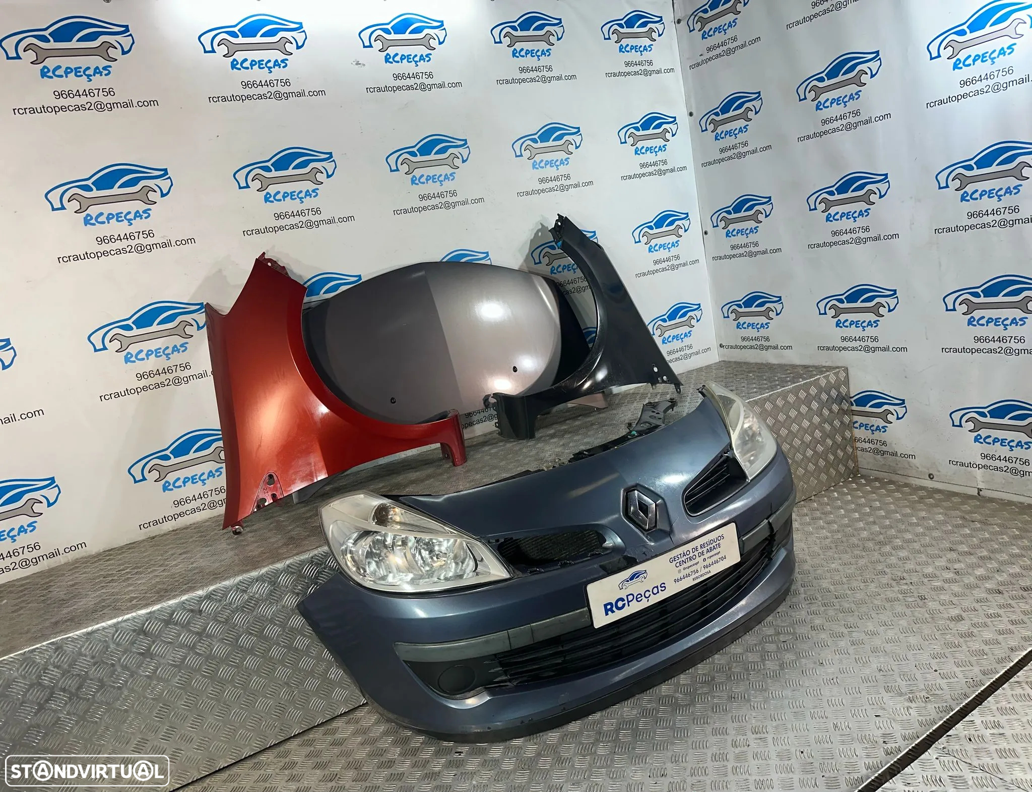 .Frente Completa Renault Clio III 3 MK3 185 Fase 1 Diesel 1.5 DCI 82cv 2005 a 2009 - 3