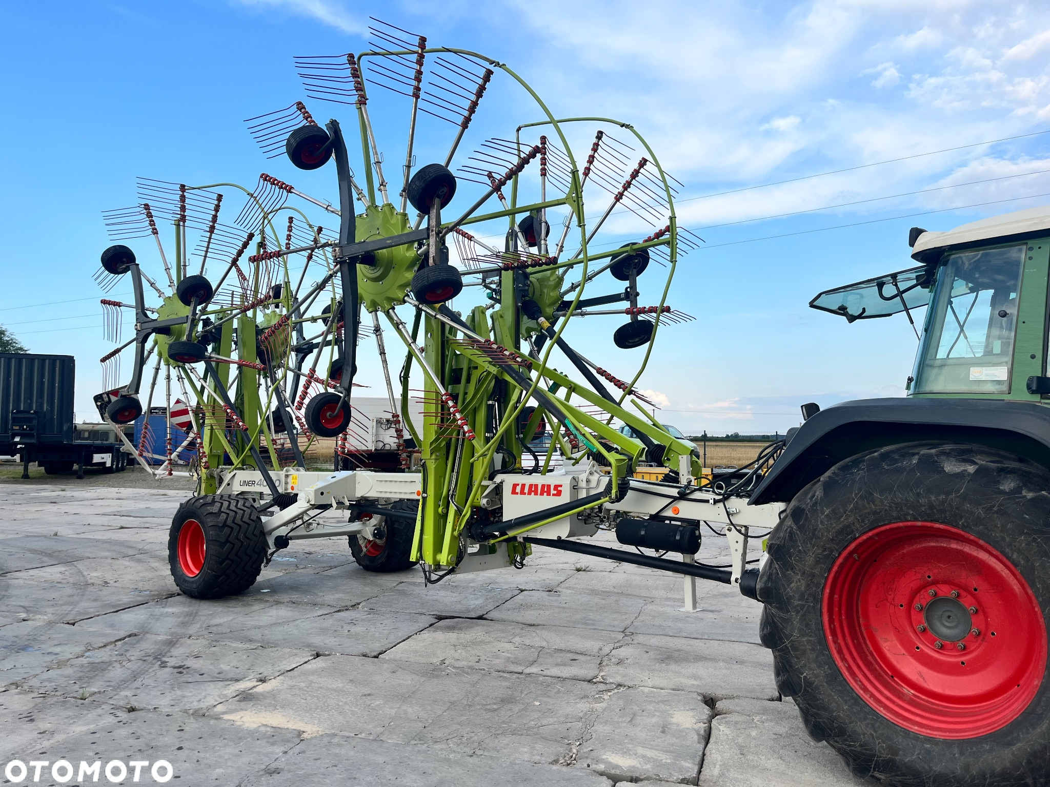Claas Liner 4000 / zgrabiarka / 4 wirnikowa / 15 metrów / komputer ISOBUS - 2