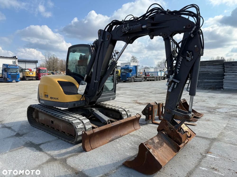 Mecalac 8MCR / Komplet Łyżek -Widły / 8 ton - 8