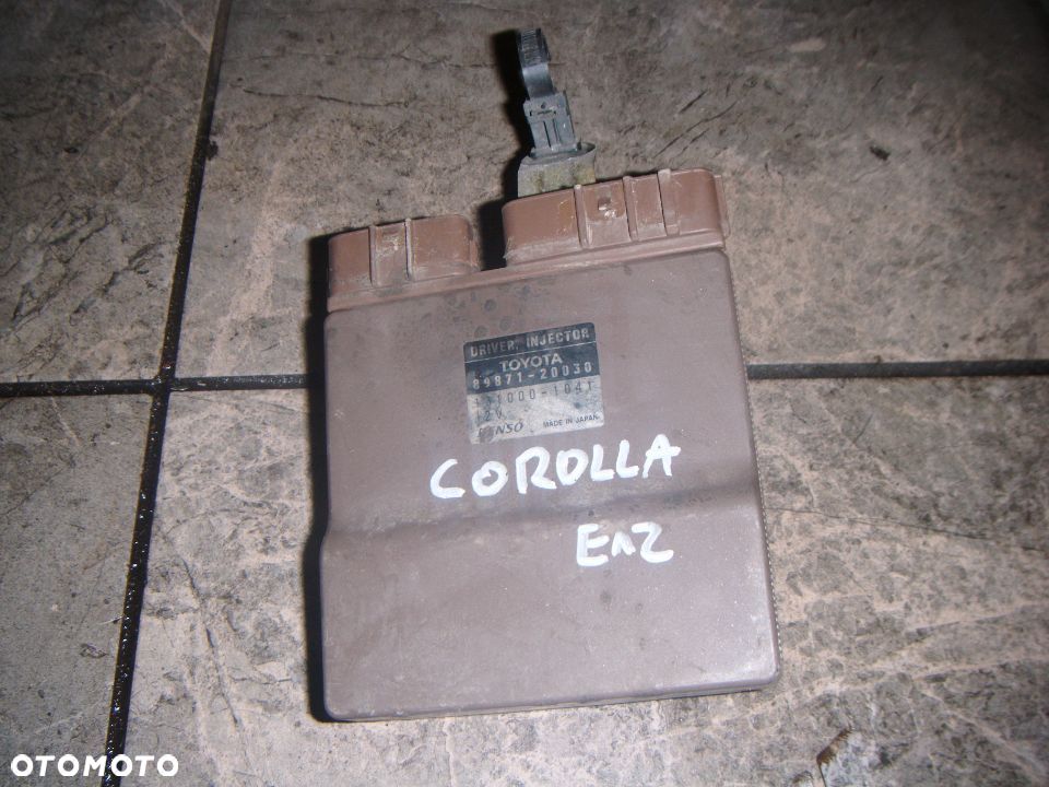 toyota corolla e12 2.0 d4d sterownik wtrysków - 1