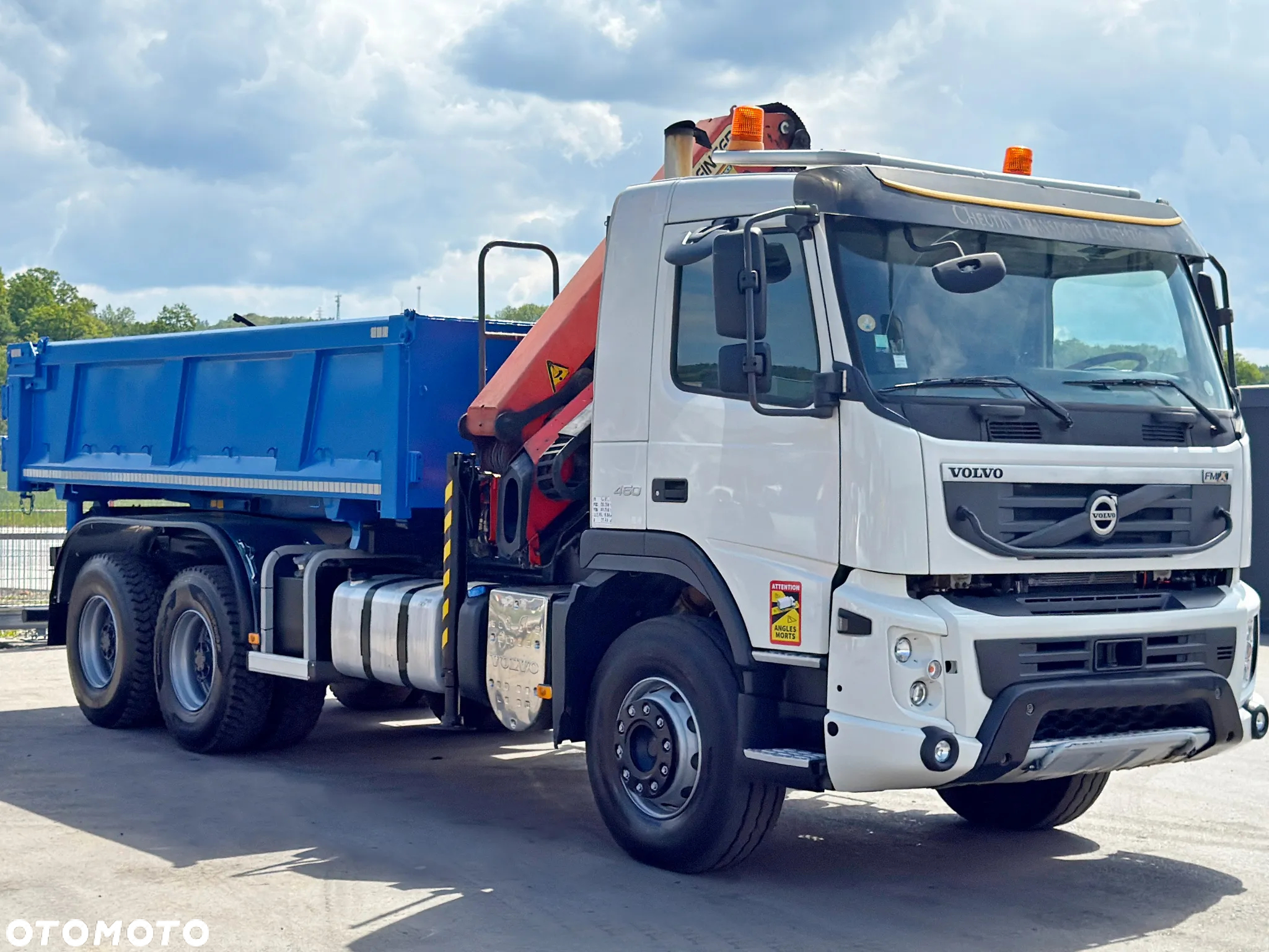 Volvo FMX 450 * WYWROTKA 5,15 m + PK 14002 - EH B / 6x4 - 4