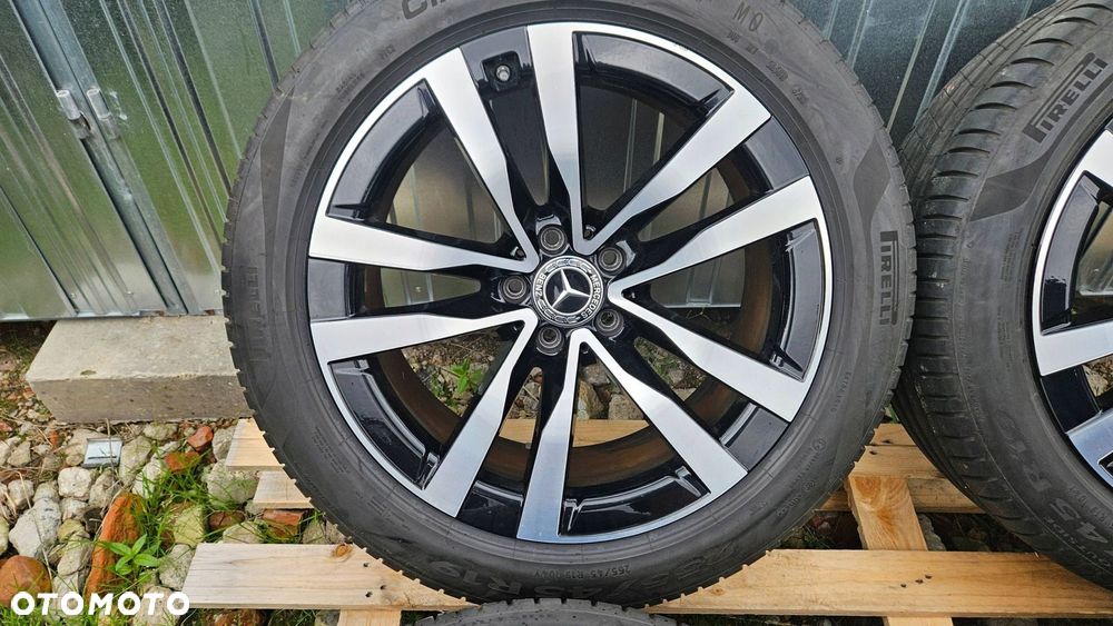 felgi aluminiowe mercedes 8.5x19" et31.5 a2234013000 opony 255/45 r19 - 5