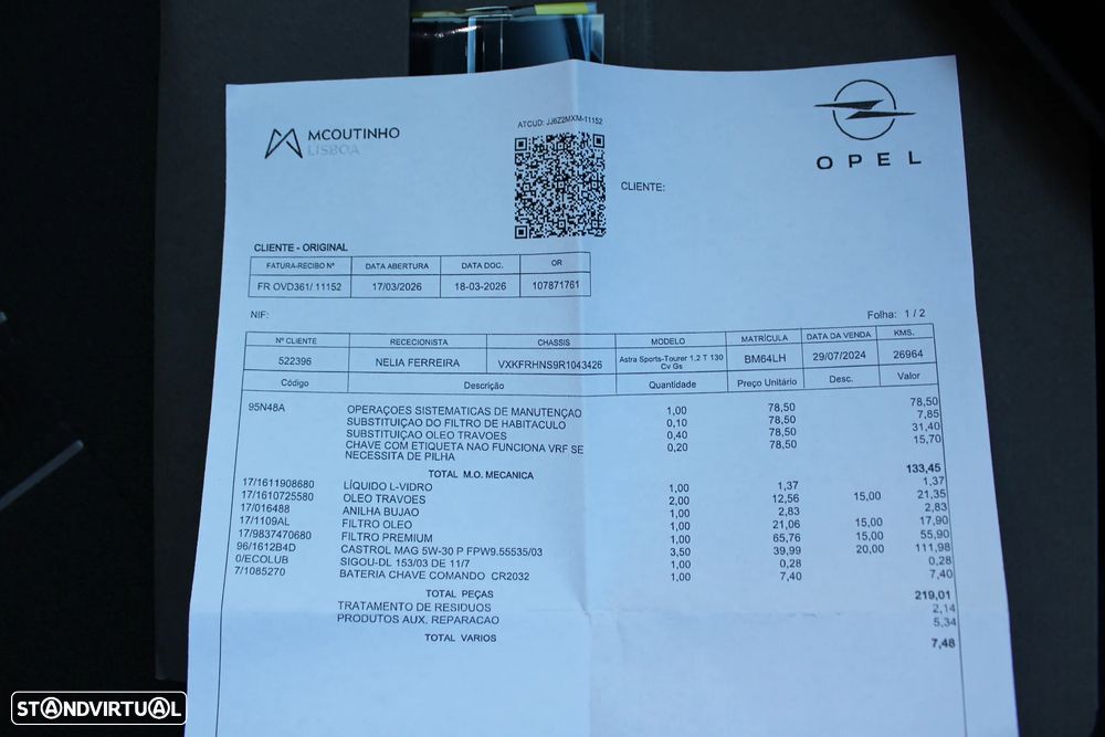 Opel Astra Sports Tourer 1.2 T GS Line - 59